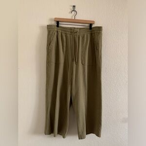 Athleta Olive Green Ankle Pants